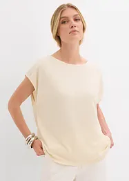 Oversize triko s pleteným vzhledem, bonprix