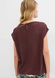 Oversize triko s pleteným vzhledem, bonprix