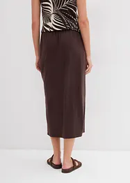 Žerzejová sukně s pohodlným pasem, bonprix