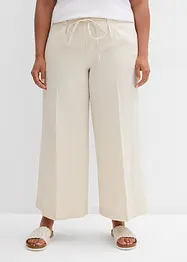 Culotte kalhoty ze splývavé viskózové směsi, bonprix