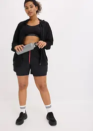 Průhledná sportovní bunda ze síťoviny, oversize, bonprix