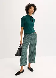 Kalhoty Culotte s potiskem, bonprix