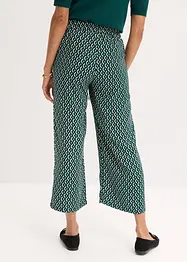Kalhoty Culotte s potiskem, bonprix