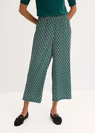 Kalhoty Culotte s potiskem, bonprix