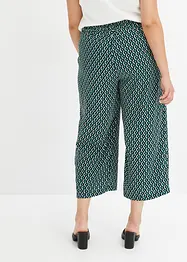 Kalhoty Culotte s potiskem, bonprix