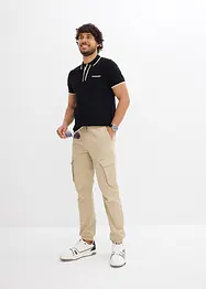 Cargo kalhoty bez zapínání Regular Fit, Straight, bonprix