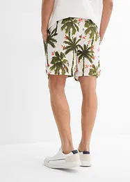Viskózové šortky bez zapínání, Loose Fit, bonprix