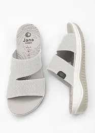 Pantofle značky Jana v pohodlné šířce, Jana