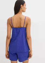 Rozšiřující se top s úzkými ramínky, bonprix