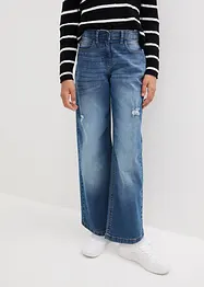 Džíny Wide Leg, Mid Waist, bonprix