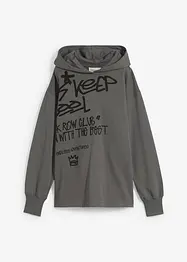 Oversize mikina s kapucí, bonprix