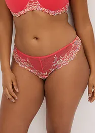 Tanga s barevnou krajkou, bonprix