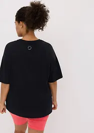 Oversize sportovní triko s bavlnou, rychleschnoucí, bonprix