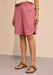 Široké šortky z teplákoviny z bavlněné směsi, bonprix