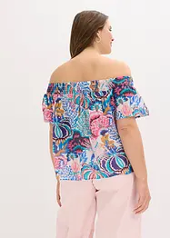Halenka Carmen z lehké směsi s viskózou, bonprix
