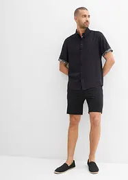 Košile s krátkým rukávem, Slim Fit, z viskózy, bonprix