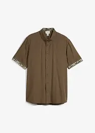 Košile s krátkým rukávem, Slim Fit, z viskózy, bonprix