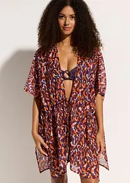 Plážové kimono s vázačkou, bonprix