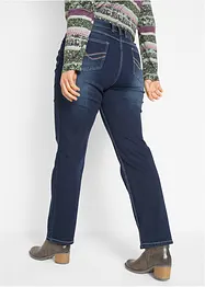 Straight džíny Mid Waist, se strečem, bonprix