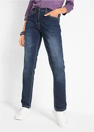 Straight džíny Mid Waist, se strečem, bonprix