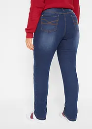 Termo strečové džíny, Hight Waist, Straight, bonprix