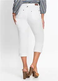 Slim Fit džíny Mid Waist, cropped, bonprix