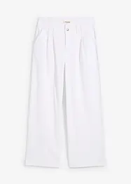 Džíny Wide Leg, Low Waist, nízký podíl streče, bonprix