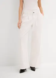 Džíny Wide Leg, Low Waist, nízký podíl streče, bonprix