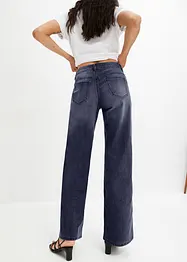 Strečové džíny Wide Leg, Mid Waist, bonprix