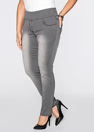 Straight džíny Mid Waist, Super Stretch, s pohodlným pasem, bonprix