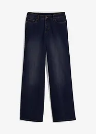 Strečové džíny Wide Leg, Mid Waist, bonprix