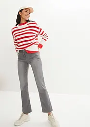 Strečové džíny Mid Waist, Straight, bonprix