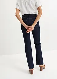 Strečové džíny Mid Waist, Straight, bonprix