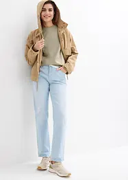 Tričko s nabíranými rukávy, bonprix