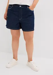 Džínové šortky, High Waist, Low Stretch, bonprix