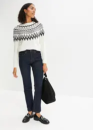 Wide Leg džíny High Waist, strečové, bonprix