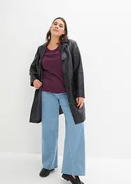 Džíny Straight, Mid Waist, pohodlný pas, bonprix