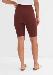 Krátké legíny z žebrovaného žerzeje, High Waist, bonprix