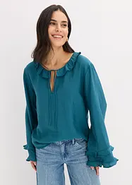 Halenka v boho stylu, z jemné viskózové směsi, bonprix