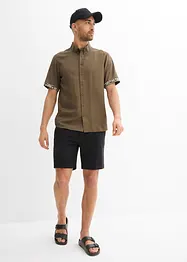 Košile s krátkým rukávem, Slim Fit, z viskózy, bonprix