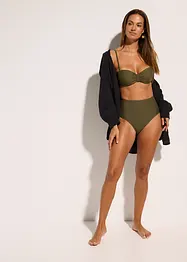 Bikinové kalhotky s vysokým pasem, dvojbalení, bonprix