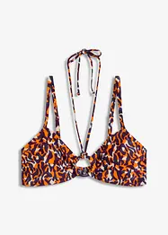 Bikinový top s ozdobným kroužkem, bonprix