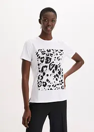 Tričko s leopardím potiskem, bonprix
