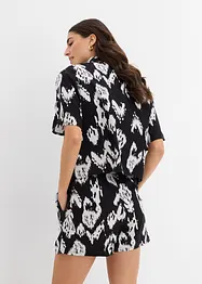 Viskózová halenka s etno potiskem, bonprix