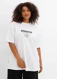 Oversize tričko z čisté organické bavlny, bonprix