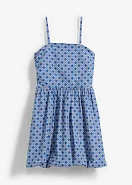 Bandeau šaty z čisté bavlny, bonprix