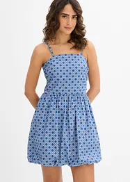 Bandeau šaty z čisté bavlny, bonprix