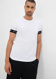 Tričko z čisté organické bavlny, Slim Fit, bonprix