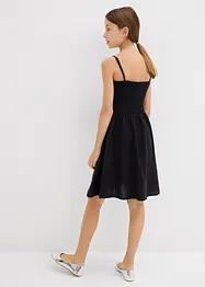 Šaty na ramínka, ze vzdušného mušelínu, bonprix