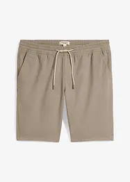 Bermudy bez zapínání, z čisté bavlny, Regular Fit, bonprix